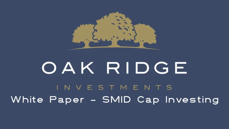 Oak Ridge Investments SMID Cap white paper cover